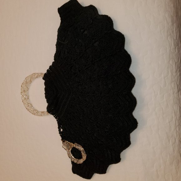 NO LONGER AVAILABLE - TRUE VINTAGE 1940'S CORDE PURSE - Picture 2 of 2